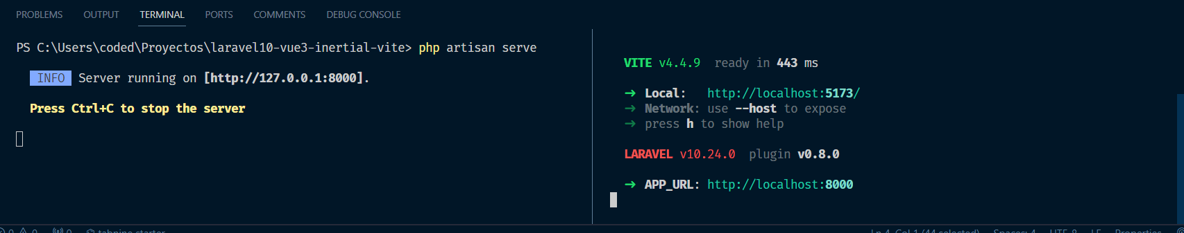 Como crear un proyecto con Laravel 11, Vue 3, Inertia JS y Vite